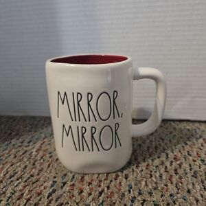 Rae Dunn Artisan Collection Disney Villians Queen White Red Coffee Mug NWT